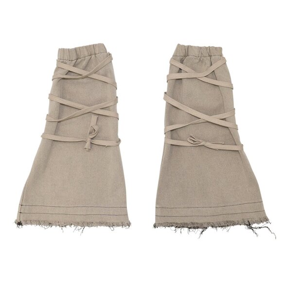 ACDC Rag x Gedraji Cryptid Corpse Beige Leg Warmer - Picture 5 of 6